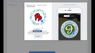 How to download facebook page messenger code