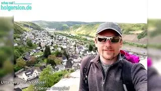 Wandern an der Mosel - Koberner Burgpfad #Mosel #Wandern #Burgen #Moselle #Hiking #Castles
