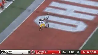 Freshman WR Jeremiah Smith One-Handed TD vs Iowa ☆ 10/5/24