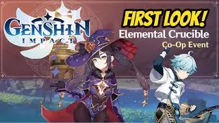 DON'T SPEND RESIN On New Event, Elemental Crucible Info & Coop Gameplay- Genshin Impact
