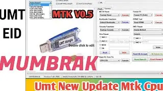Umt MtkV0. 5 New Update  XIaomi dull sim imei repair all mtk imei repair fix all erro oppo DL fix