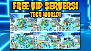 How to Get Free VIP Servers in TECH WORLD! Pet Simulator 99