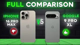 iPhone 16 Pro Max Vs Google Pixel 9 Pro XL ll full comparison @TechnicalGuruji @GadgetsCompare