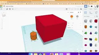 Solid modelling in TinkerCAD