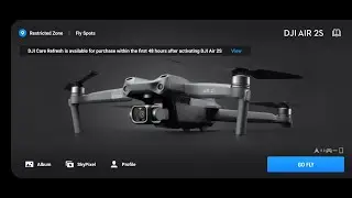 Dji Air 2S Drone Menus and Settings