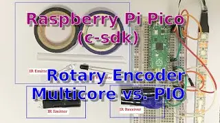 [Raspberry Pi Pico (c-sdk)] Rotary Encoder: Multicore vs. PIO(direction of movement detection)