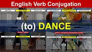 (to) DANCE | Simple, Perfect & Continuous Tenses