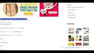 (*NEW*) Active Krispy Kreme Promo Code September 2024