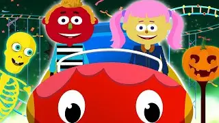 Spooky Theme Park | Scary Nursery Rhymes And Halloween Songs | Nursery Rhymes Street |