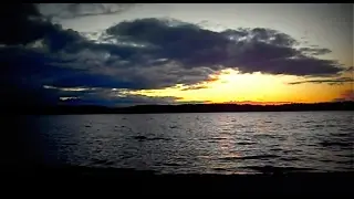 Calming lake scenery & Music for sadness & Cryptic Sorrow - Atlantean Twilight
