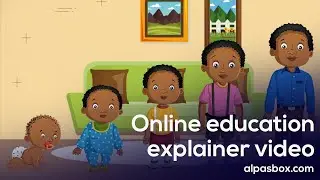 Online education explainer video by Alpasbox (animated education explainer video)