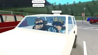 going to DRIVING SCHOOL in BLOXBURG HARD MODE