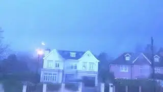 December Thunderstorms