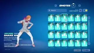 Fortnite Icon Series Emotes & Dances (All Chapters) (Part 1)