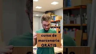 Curso de marcenaria grátis #shorts #marcenaria #façavocêmesmo #diy #dicas