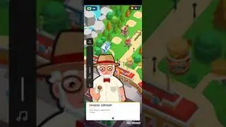 Idle theme park tycoon finishing tutorials.