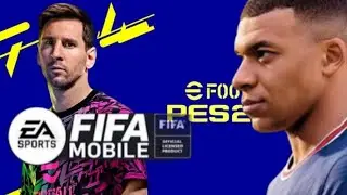 FIFA Mobile e eFootball 2023 na mesma Live🗿🍷⚽️