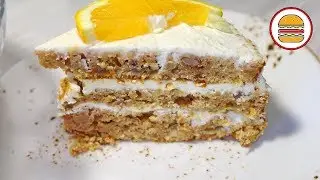 Бархатный морковный торт с орехами. Простой рецепт вкусного очень ароматного морковного торта.