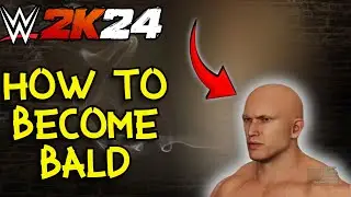 How to become bald in WWE 2K24