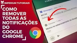CHEGA DE VIRUS!! Como Desativar as Notificações do Google Chrome no CELULAR 2019