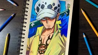 Trafalgar Law - One Piece || Dibujo -Drawing