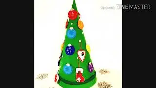 Felt Christmas Tree Рождественская Ёлка из Фетра