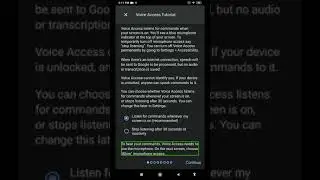 voice access for blind control mobile with your voice without touching the screen control Android