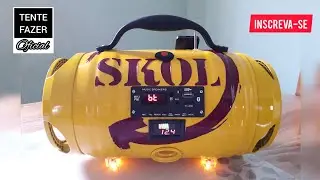 Projeto Som no Barril (Modelo 02) da SKOL 👍