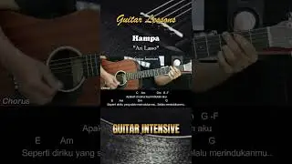 Hampa - Ari Lasso | Tutorial Chord Gitar Mudah dan Lirik  