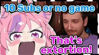 Connor Demands 10 Subs from Mousey or He won't Play with Her