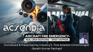 Aircraft Fire Emergencies Explained | Acsendia Aviation News with Sarath Kumar Pachayil