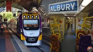 Riding the First Standard Gauge VLocity on the North-East | V/Line VLocity's to Albury