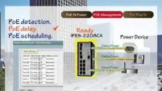 Lantech - IPES-2208CA Industrial PoE Switch