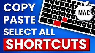 How To Copy, Paste, Select All Using Keyboard Shortcut on Mac (FAST & EASY) - Macbook Tips