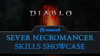 Sever Necromancer Leveling Skills - Diablo 4