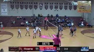 Roane vs Herbert Hoover JV Volleyball