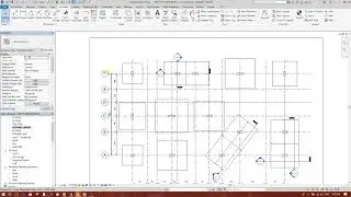 DIMENSION FOR GRIDS IN REVIT