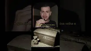 Mulher encontra boneca amaldiçoada no porão de uma casa👁️😱👻