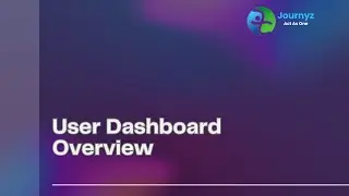 Unlock Efficiency: Explore the Journyz User Dashboard for Seamless Work Management!