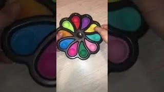 Спиннер Симпл Димпл большой 15см - Simple Dimple brain spinner/Антистресс /Pop it /черный