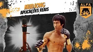 Aplicações reais no boneco de madeira Mudjong