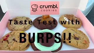 Rating with BURPS! Which Crumbl cookie is the BEST?!