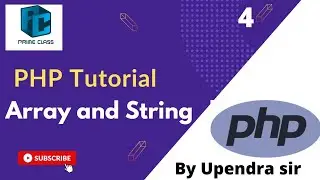 Tutorial-4: Array & String in PHP |array in PHP using for loop |string in PHP in Hindi |Array in PHP