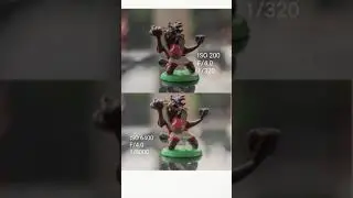 Perbandingan foto ISO Tinggi dan Rendah
