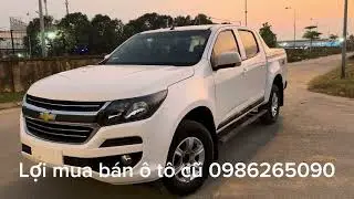 Bán xe ô tô chevroile Colorando 2017 số sàn máy dầu 2 cầu LH em lợi 0986265090