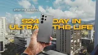 S24 Ultra Travel Day In The Life - Camera Comparison, Battery and AI Tests