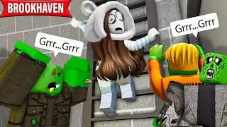 ALLARME BROOKHAVEN ZOMBIE SALVATAGGIO PLAYER IN PERICOLO SU ROBLOX!