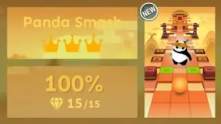 PANDA SMASH ☆☆☆☆☆ - Rolling Sky Edit | Rolling Unlimited
