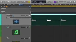 Quantizing Audio in Logic Pro X w Flex Pitch - Logic Pro X Recording Tutorial