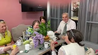 #БесамеМучо - наша застольная #песня после концерта в Таганском. Сирень цветет в Москве - 22.05.23г